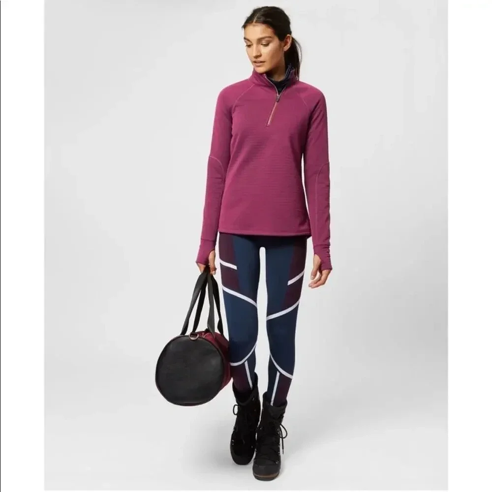 Sweaty Betty oxblood purple